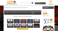 Desktop Screenshot of lampes-de-videoprojecteur.com